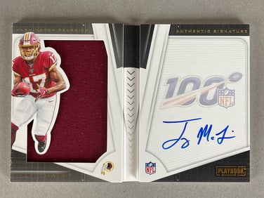 2019 Panini Playbook Terry McLaurin RPA Booklet 42/125