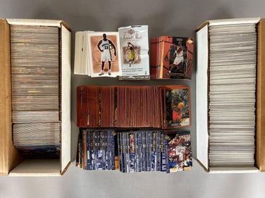 1994 Flair Basketball Complete Set, 1996 Topps Finest Bronze 147 - 246, and 700+ Other Cards