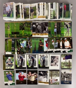 250+ 2001 Upper Deck Golf Cards with 15+ Tiger Woods and Inserts