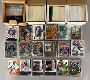 900+ 190s - 2000s Sports Cards with Autos, Sets, and Inserts