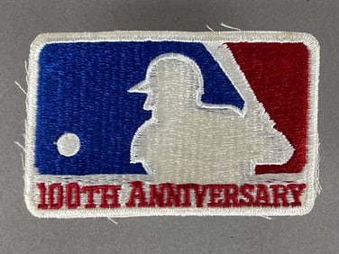 Original 1969 MLB 100th Anniversary Patch