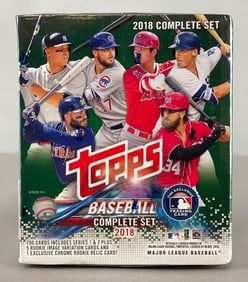 2018 Topps Baseball Factory Sealed Complete Set