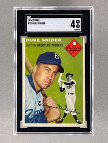 1954 Topps Duke Snider #32 SGC 4
