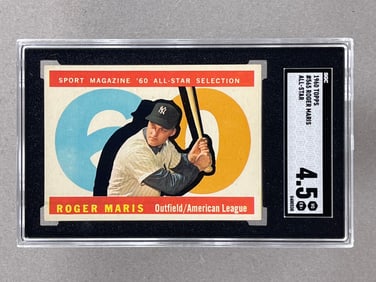 1960 Topps Roger Maris All-Star #565 SGC 4.5
