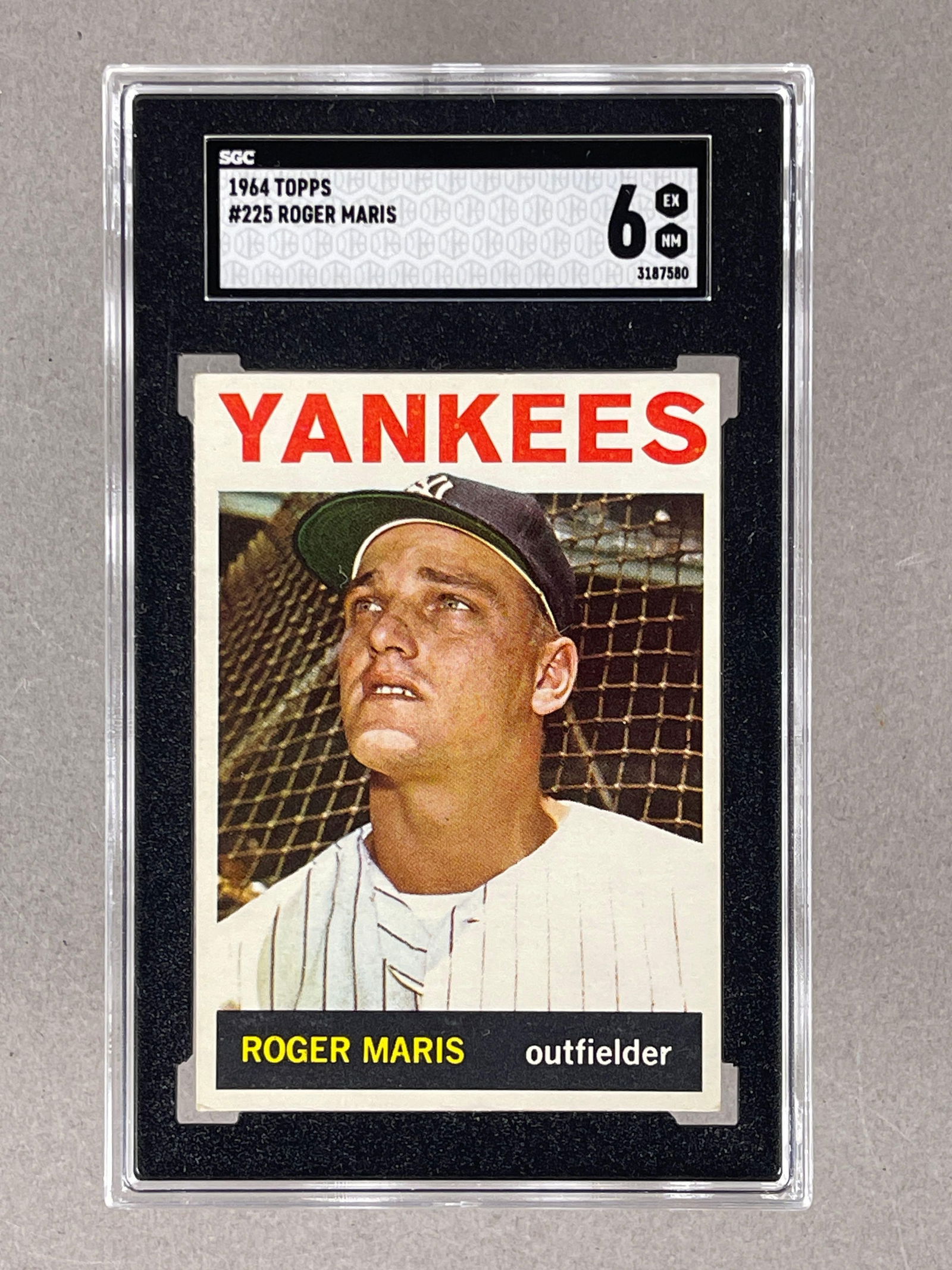 1964 Topps Roger Maris #225 SGC 6 (1 of 2)
