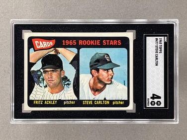 1965 Topps Steve Carlton #477 SGC 4 Rookie