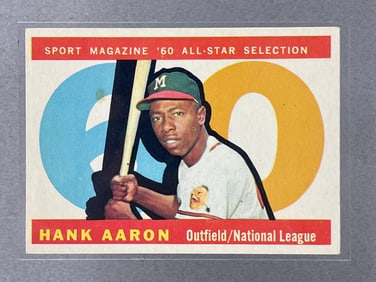 1960 Topps Hank Aaron All-Star #566