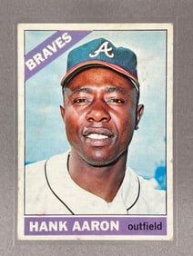1966 Topps Hank Aaron #500
