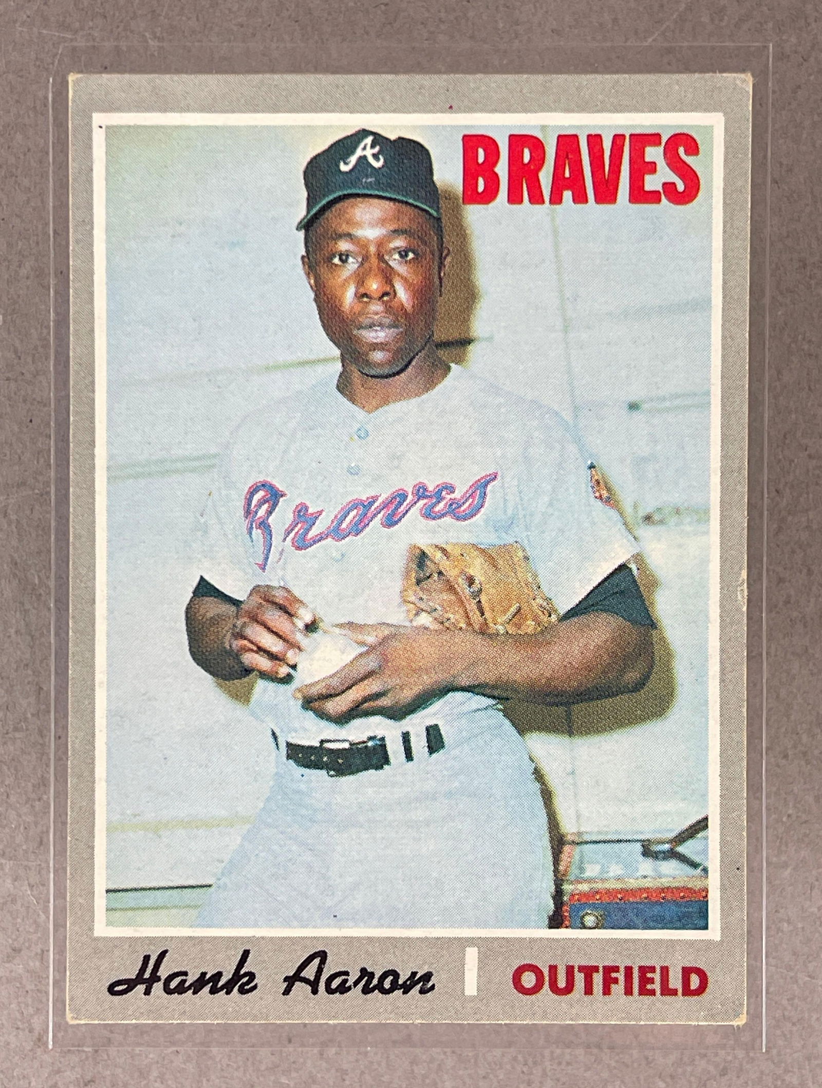1970 Topps Hank Aaron #500 (1 of 2)