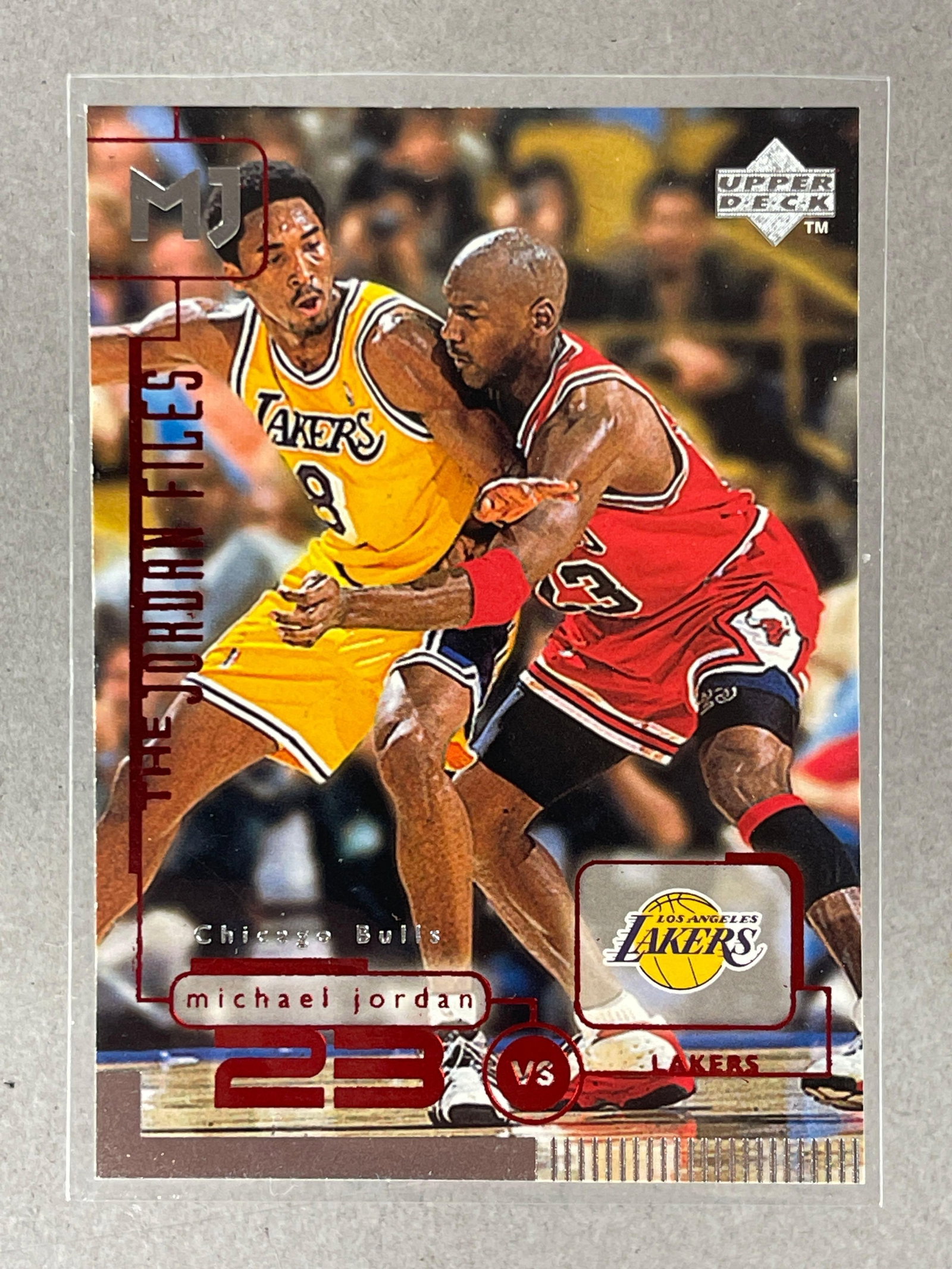 Rare 1998 Upper Deck Jordan Files Michael Jordan and Kobe Bryant #147: Rare 1998 Upper Deck Jordan Files Michael Jordan and Kobe Bryant #147, Ready to Grade
