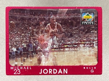 1997 Upper Deck Diamond Vision Michael Jordan #4