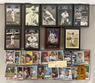 35+ Chicago Cubs Baseball Cards, Photos, and Autos