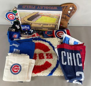 Group of Chicago Cubs Collectable Items