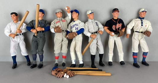 7 - Vintage Starting Lineup Baseball Dolls