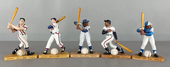 5 - 1993 - 94 Sports Impressions Figurine Statues with HOFs