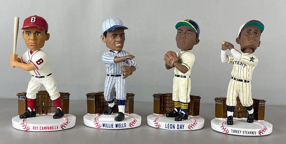 4 - 2020 Negro League Museum Bobbleheads with Roy Campanella /2020