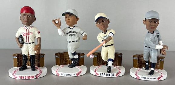 4 - 2020 Negro League Museum Bobbleheads with Josh Gibson /2020