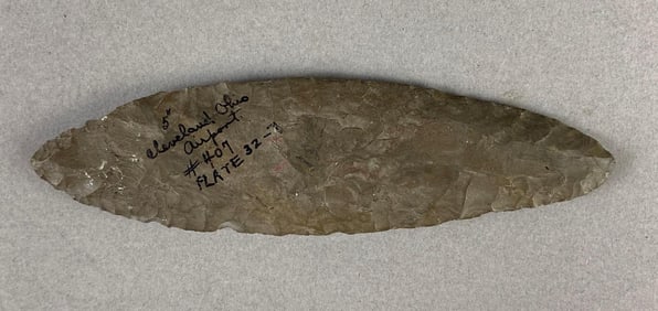 4 7/8 Inch Knife Dark Grey Churt Cleveland OH Heike Collection
