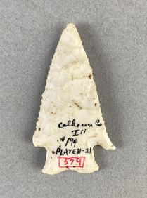 2 1/4 Pinetree Arrowhead Calhoun Co. Illinois Heike Collection