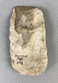 4 Inch Stone Flint Knife Monroe Missouri Heike Collection