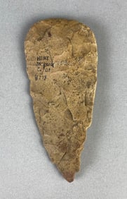 6 Inch Flint Knife Jackson Co. IL Heike Collection