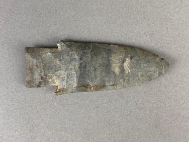 Exceedingly Rare 4 Inch Yuma Type Blue Flint Pike Co. IL Heike Collection