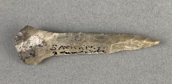 2 7/8 Inch Neolithic Era Stone Tip Heike Collection