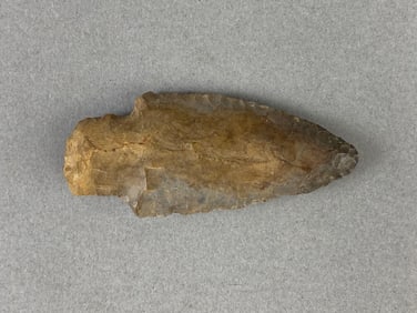 2 3/4 Inch Nice Adena Arrowhead with Several Colors Heike Collection