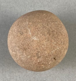 Native American Stone Game Ball Heike Collection