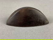 2 5/8 Inch Hematite Boat Stone Heike Collection