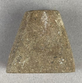 1 5/7 Inch Smooth Triangular Rubbing Stone Heike Collection