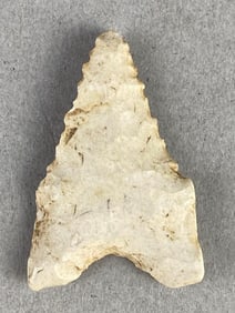 1 1/4 Inch Dalton Hardaway Native American Arrowhead Heike Collection