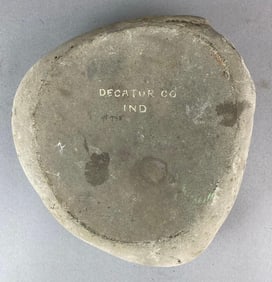 Metate Stone Decatur County, Indiana Heike Collection