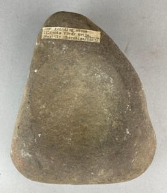 Corn Grinding Stone Illinois River, Illinois Heike Collection
