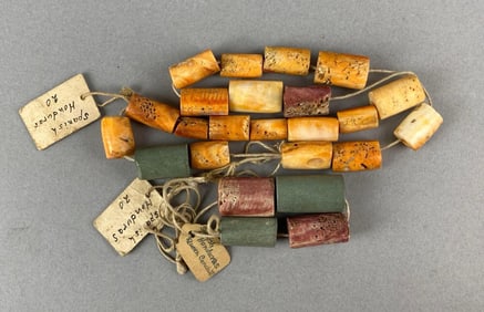 Group of Spanish Honduras Beads Heike Collection