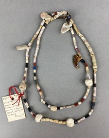 Group of Prehistoric Native American Artifacts Indian Beads Heike Collection