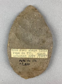 4 1/2 Pear Shape Blade Pope County, Illinois Heike County