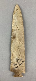 7 1/8 Inch Native American Artifacts Etley Pike County Illinois Heike Collection