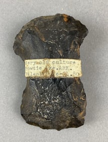 3 3/8 Inch Paleolithic Bowtie Axe Arkansas Heike Collection