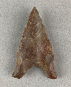 1 3/4 Inch Dalton Native American Artifact Arrowhead Heike Collection