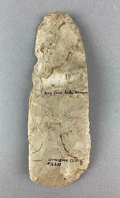 7 Inch Hide Scraper Livingston County, Illinois Heike Collection