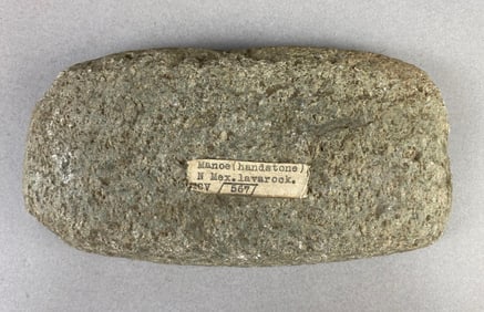 7 Inch Lava Rock Manoe Handstone New Mexico Heike Collection