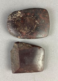 Group of 2 Stone Artifacts Heike Collection