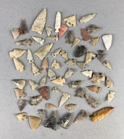 Group of Small Bird Points from Heike and More
