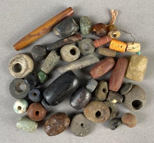 Group of Stone Beads from Heike Collection