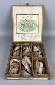 Group of Arrowheads and Artifacts Livingston Co. IL from Heike Collection