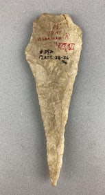 5 3/4 Inch Native American Artifact Mackinaw , Illinois Heike Collection