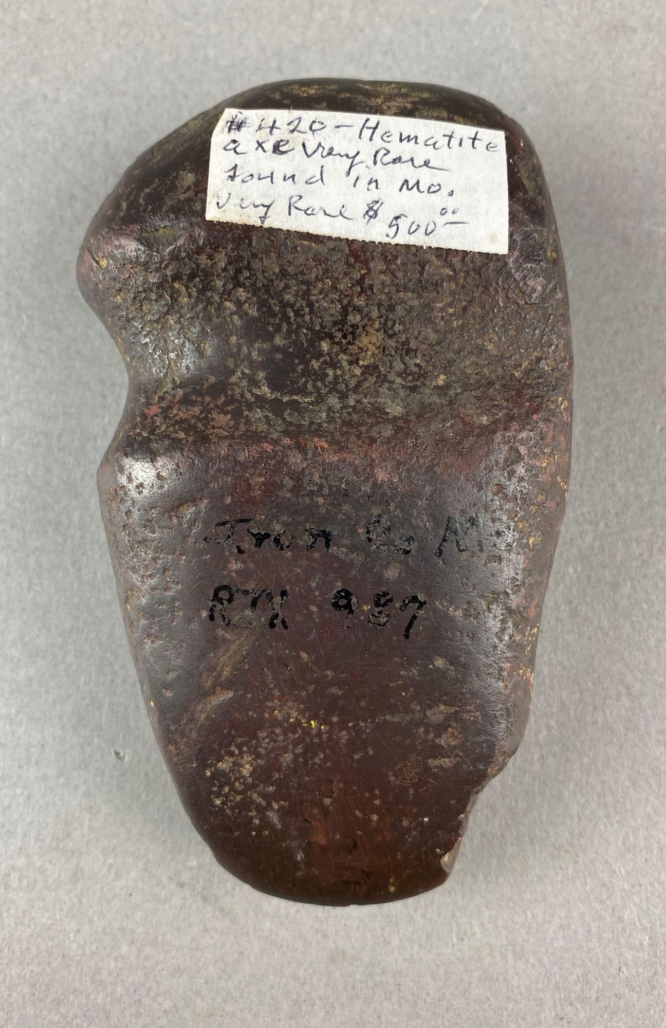 4 1/4 Inch 3/4 Groove Axe Missouri Heike Collection (1 of 6)