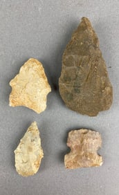 Group of 4 Assorted Artifact Heike Collection