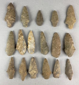 Group of 17 Assorted Artifacts Heike Collection
